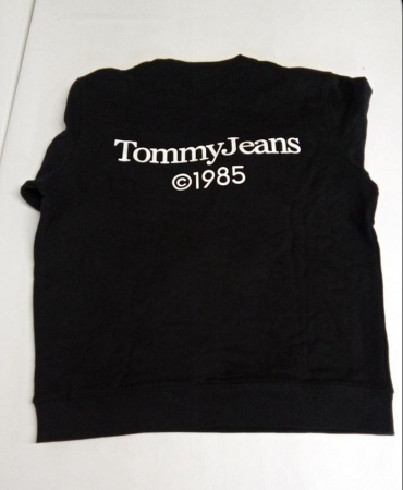 Bluza cu maneca lunga Tommy Jeans Tjm Reg Entry Graphic Crew, DM0DM18609, negru, L [3]
