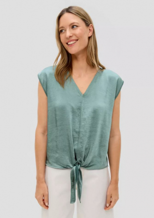 Fashion - Bluza fara maneci pentru femei s.Oliver 2144772.6575.40, verde, 40