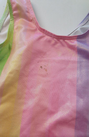 Body gimnastica pentru fete Bezonier, fara maneci, multicolor, 100 (3-4 ani) [1]