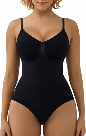 TOATE PRODUSELE - Body modelator pentru femei SHAPERX, control al abdomenului, negru, L/XL
