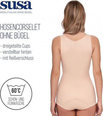 Body pentru femei Susa, Body Shaper, bej, 80A [2]