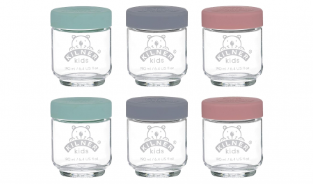 Bucatarie & Servire - Borcane din sticla pentru copii Kilner 0025.017, 6 buc x 190 ml