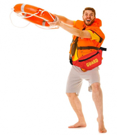 Borseta ajustabila Bohue Lifeguard, impermeabil, rosu [3]