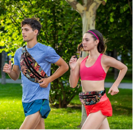 Borseta impermeabilă RYACO, reglabila, model cu frunze [5]