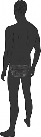 Borseta multifunctionala Camel Active Laos, unisex, negru [4]