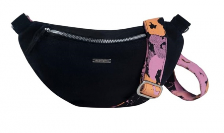 Genti si accesorii barbati - Borseta multifunctionala Ecoright, unisex, negru