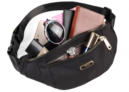 Borseta multifunctionala Fashion Jingpin Creations, unisex, negru [4]