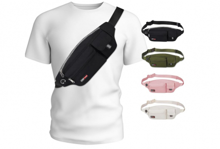 Genti si accesorii barbati - Borseta multifunctionala impermeabila MAXTOP, negru
