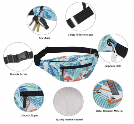 Borseta multifunctionala MAXTOP, impermeabila, albastru [4]