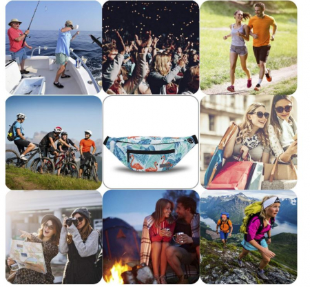 Borseta multifunctionala MAXTOP, impermeabila, albastru [5]