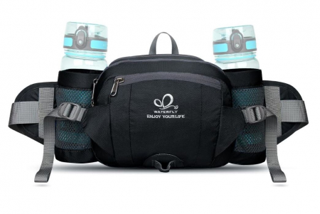 TOATE PRODUSELE - Borseta multifunctionala pentru drumetii WATERFLY, cu compartiment pentru sticla, impermeabila