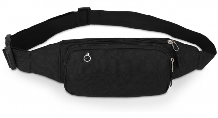 Borseta sport LOTISIE, pentru alergare, unisex, negru [0]