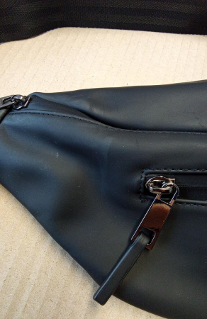 Borseta unisex 3KIND, pentru voiaj, impermeabila, negru [2]