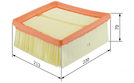 Bosch S3575 Filtru de aer auto [1]