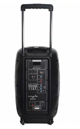 Boxa portabila cu microfon MYRIA MY2621, Bluetooth, USB, Radio FM, negru, 50W [3]