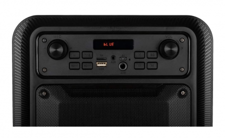 Boxa portabila NGS ROLLER LINGO BLACK 20W, cu microfon pentru karaoke și lumini LED încorporate [6]