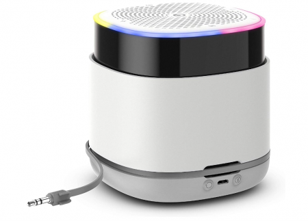 Boxa portabila Pure StreamR, fără fir cu radio digital DAB, Alexa Voice, Gri [7]
