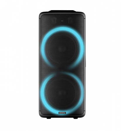 Boxa portabila VORTEX VO2609, 50W RMS, Bluetooth, Radio FM, negru [0]