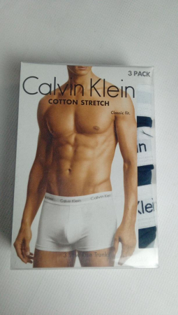 Boxeri Calvin Klein pentru bărbați, pachet de 3, negru, Marimea XL (102-107cm) [1]