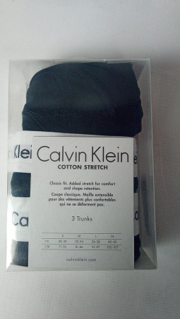 Boxeri Calvin Klein pentru bărbați, pachet de 3, negru, Marimea M (81-86cm) [2]