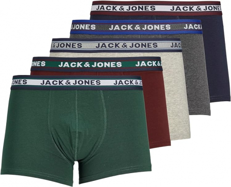 Boxeri Jack & Jones pentru bărbați, pachet de 5, Marimea XL [0]