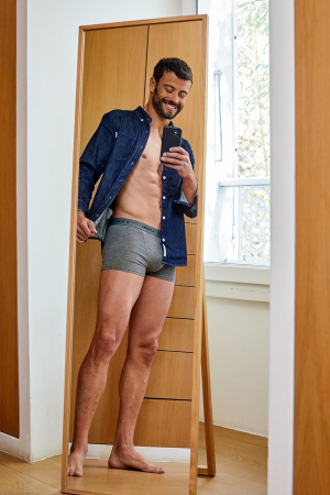 Boxeri pentru bărbați ATHENA Basic Cotton Ld40, pachet de 4, Marimea XL [4]