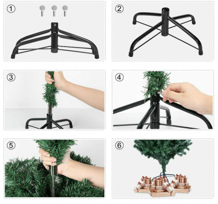 Brad artificial de Craciun, 1.2 m [3]