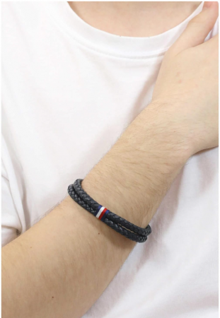 Brățară din piele pentru bărbați Tommy Hilfiger 2790362 [2]