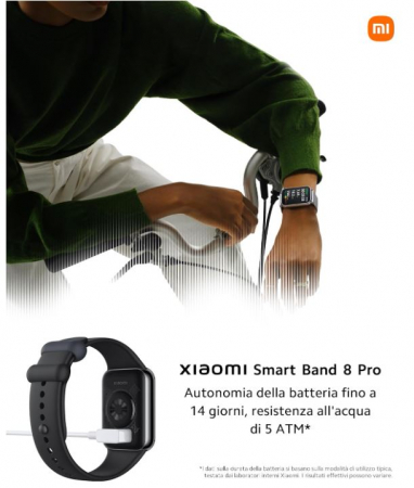Bratara fitness Xiaomi Smart Band 8 Pro, 1.74 inch, gri [7]