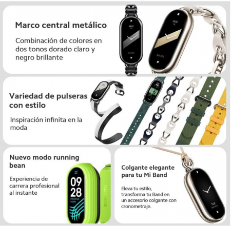 Bratara inteligentă Xiaomi Mi Smart Band 8, Negru [7]
