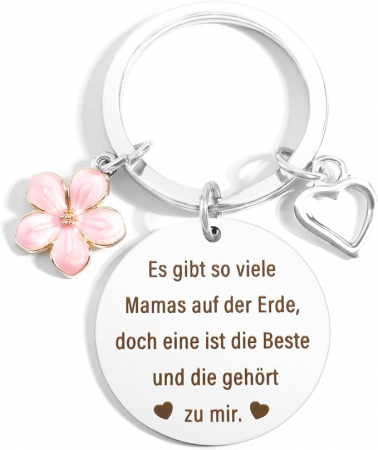 Bacanie - Breloc cadou pentru ziua mamei, limba germana