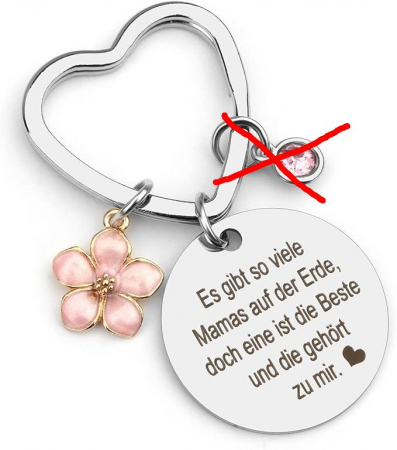 Breloc cadou pentru ziua mamei, limba germana [3]