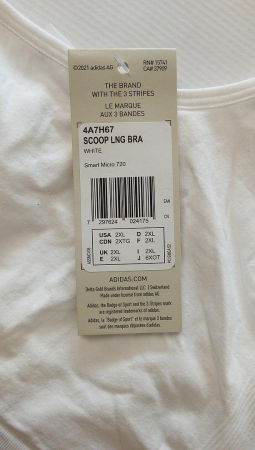 Bustiera femei Adidas, Lenjerie confortabilă, Marimea XXL [2]