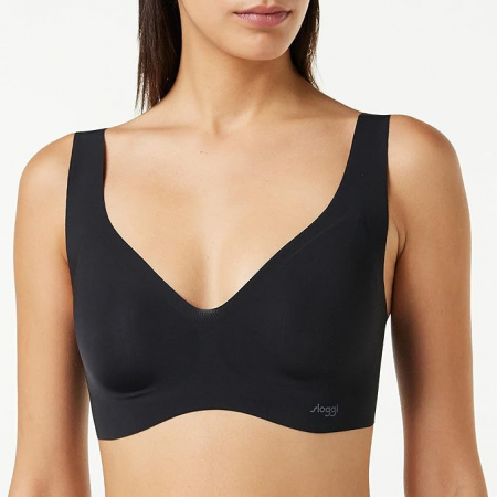 Bustiera sport pentru femei Sloggi Zero Feel Bralette Ex, negru, M [3]