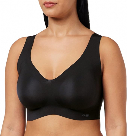 Bustiera sport pentru femei Sloggi Zero Feel Bralette Ex, negru, M [0]
