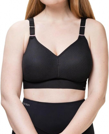 Fashion - Bustiera sport Triumph Triaction Hybrid Lite P Ex, negru, 90D