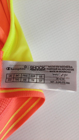 Bustiera, Sutien sport Champion Sa S5044 Shock Absorber Ultimate Run pentru femei, Marimea 70I [2]