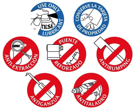 Butuc pentru usa Tesa Assa Abloy Tk153535L 35 x 35 mm [3]