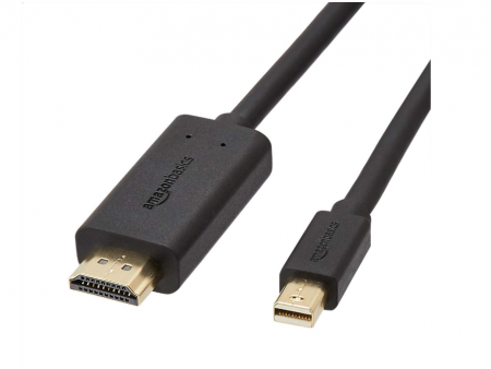 Cablu Amazon Basics Mini DisplayPort mascul la HDMI mascul, 1080p, 1.8m [0]