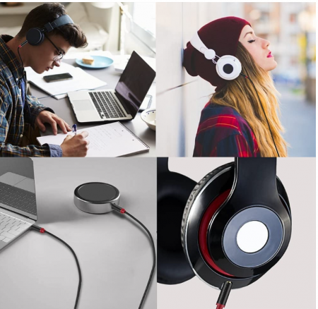 Cablu Audio SHULIANCABLE de 3.5 mm din nailon, 2m [3]