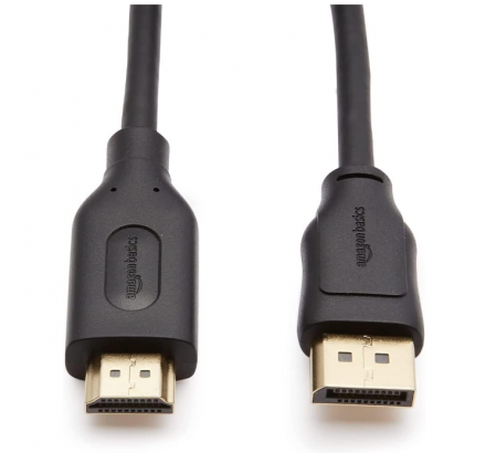 Cablu DisplayPort la HDMI Amazon Basics, unidirecțional, 1.83 m, negru [4]