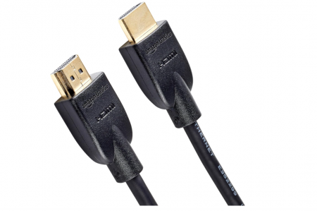 Televizoare & accesorii - Cablu HDMI de mare viteză Amazon Basics, 18 Gbps, 4K/60Hz, 183 cm, negru