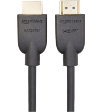 Cablu HDMI de mare viteză Amazon Basics, 18 Gbps, 4K/60Hz, 183 cm, negru [2]