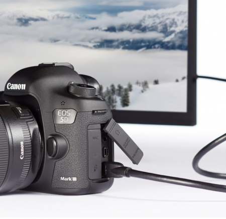 Cablu mini HDMI la HDMI Amazon Basics, 10,2 Gbps, 4K@30Hz, 2160p, 1.8 m, negru [6]