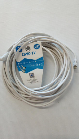 Cablu TV coaxial Levitantes, 10 metri, unghi de 90 de grade [1]