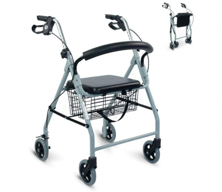 Cadru de mers rolator pliabil Mobiclinic Alhambra pentru vârstnici si batrani [0]