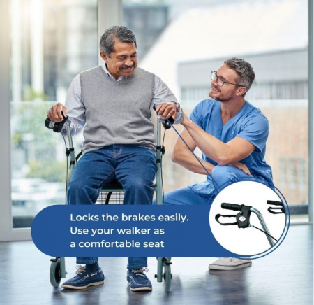 Cadru de mers rolator pliabil Mobiclinic Alhambra pentru vârstnici si batrani [6]