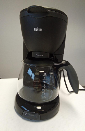 Cafetiera Braun CafeHouse Pure Aroma Plus KF 560, 1100 W, Anti-picurare, Negru [6]