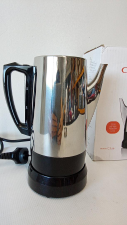 Cafetiera C3 Percolator Basic, oțel inoxidabil, 2-6 cani, 875W [4]
