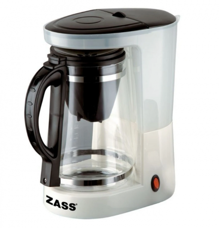 Produse RESIGILATE Zass, Sero si Trisa - Cafetiera ceainic Zass ZCTM 01, 680W, 1L, Capacitate 8 cesti